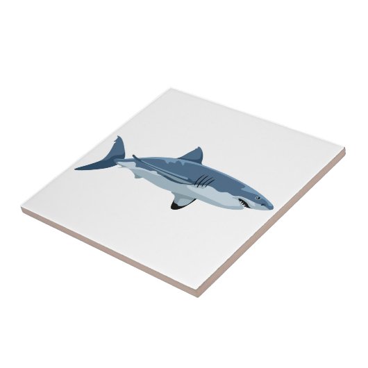 Haaien Tegeltje (Zijkant)