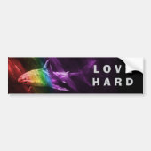 Haaien trots bumpersticker (Voorkant)