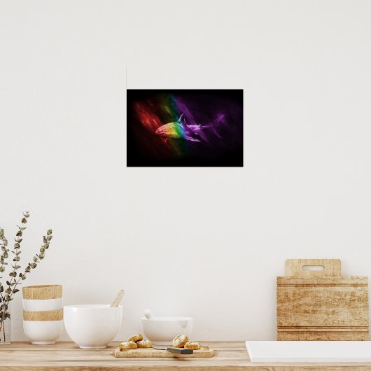 Haaien trots poster (Keuken)
