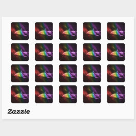 Haaien trots vierkante sticker