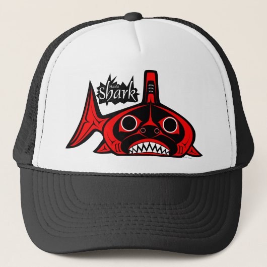 Haaien Trucker Pet (Voorkant)