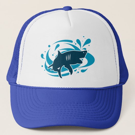 Haaien Trucker Pet (Voorkant)