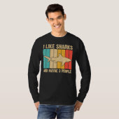 Haaien voor kinderen Mannen T-shirt (Voorkant volledig)