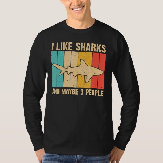 Haaien voor kinderen Mannen T-shirt (Voorkant)