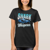 Haaien Whisperer Teeth Animal Sharks T-shirt (Voorkant)