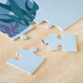 Haaien Zee Oceaan Gepersonaliseerde Kinderen Legpuzzel (Zijkant)