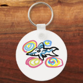 Haaien zomer sleutelhanger (Voorkant)
