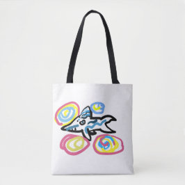 Haaien zomer tote bag