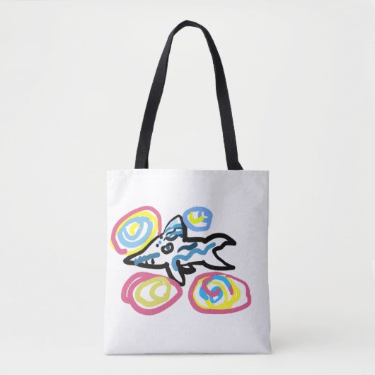 Haaien zomer tote bag (Voorkant)