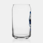 HAAIEN ZULLEN JE DODEN... GRAPPIG CITAAT BLIKVORM GLAS (Rechts)