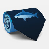 Haaien zwemmen stropdas (Opgerold)
