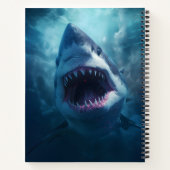 haaienaanval Geweldige oceaan Zee dier Notitieboek (Achterkant)