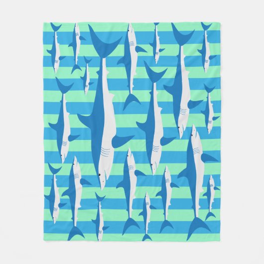 haaienaanval gooi deken (Voorkant)