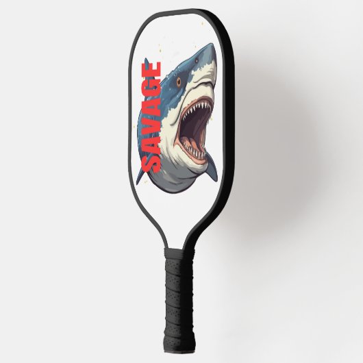Haaienaanval Pickleball Paddle (Links)