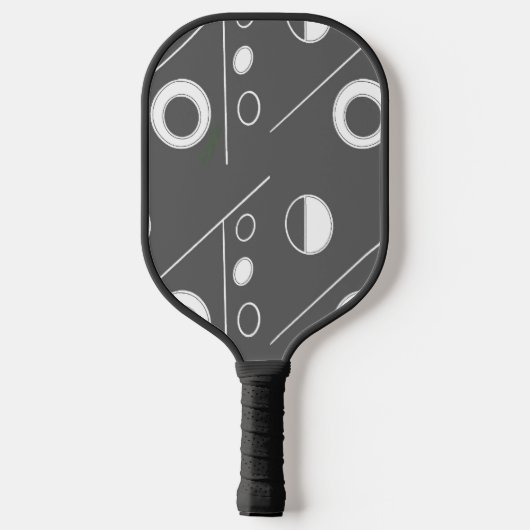 Haaienaanval Pickleball Paddle (Achterkant)