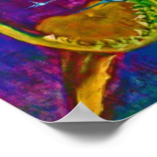 haaienaanval poster (Hoek)