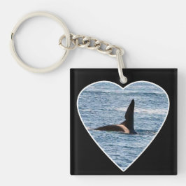 Haaienaanval vin van "John Coe" Orka Sleutelhanger
