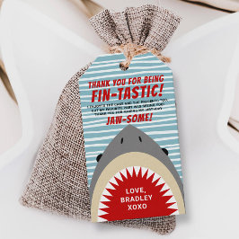 haaienbeet elke leeftijd verjaardagsfeestje dank j cadeaulabel