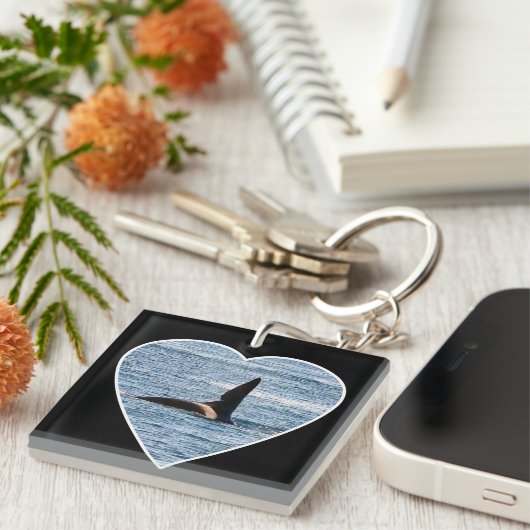 Haaienbeet Vin van "John Coe" Orka Sleutelhanger (Voorkant Rechts)