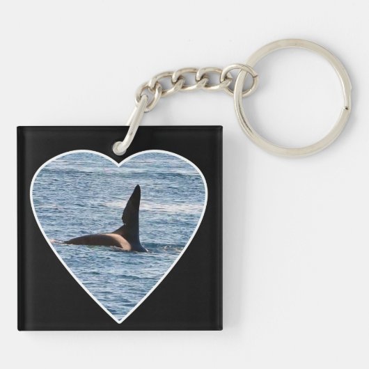 Haaienbeet Vin van "John Coe" Orka Sleutelhanger (Achterkant)