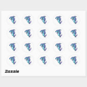 HAAIENBRACES RONDE STICKER (Vel)