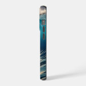 Haaienbumper en -beet iPhone hoesje (Linkerkant)
