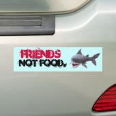 haaienbumpersticker bumpersticker (Op auto)