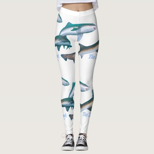 Haaienchaos Leggings (Voorkant)