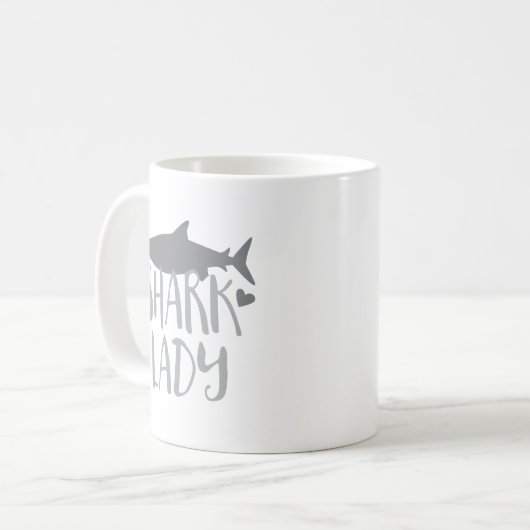 haaiendame koffiemok (Voorkant links)