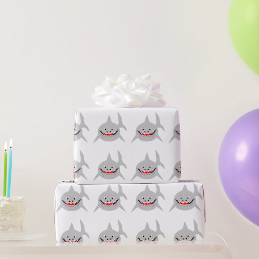 Haaiendesign Cadeaupapier (Feestgeschenken)