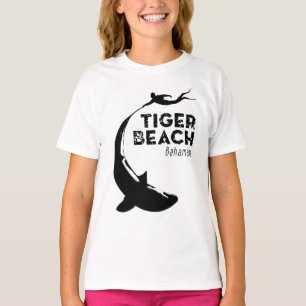 haaienduik in Tiger Beach T-shirt