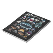 haaiengezichten die u wilt ontmoeten notitieblok (Linkerzijde)