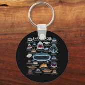 haaiengezichten die u wilt ontmoeten sleutelhanger (Voorkant)