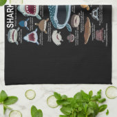 haaiengezichten die u wilt ontmoeten theedoek (Gevouwen)