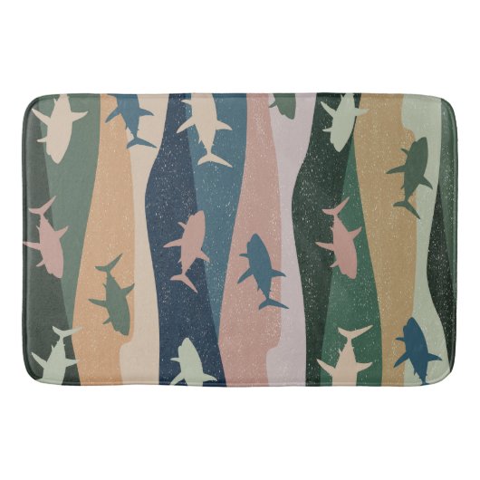 HAAIENGOLF BADMAT (Voorkant)