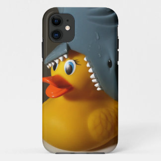 Haaienhoed Rubber Eend Case-Mate iPhone Case