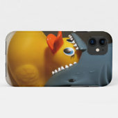 Haaienhoed Rubber Eend Case-Mate iPhone Case (Achterkant (horizontaal))