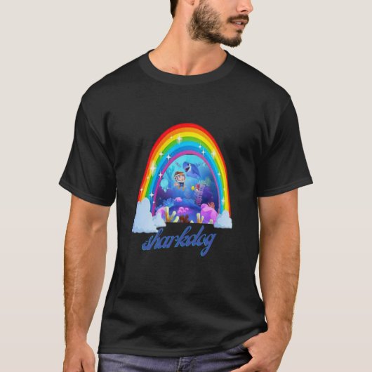 haaienhond kinderen t-shirt (Voorkant)