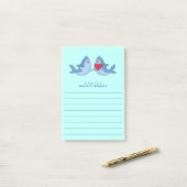 Haaienjongens Mooie Kawaii Post-it Notities Post-it® Notes (Op bureau)