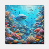 haaienkoelkastmagneet magneet (Voorkant)