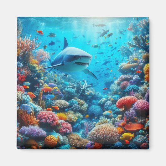 haaienkoelkastmagneet magneet (Voorkant)