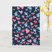 Haaienliefhebber Kaart (Gele Bloem)