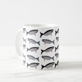 Haaienliefhebber Koffiemok (Voorkant links)