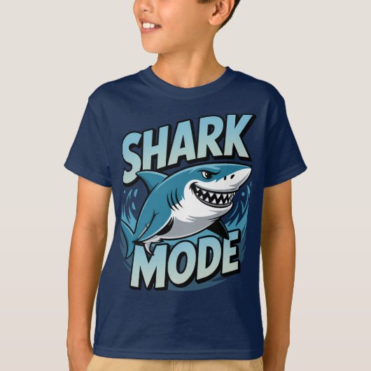 Haaienmodus T-shirt (Voorkant)