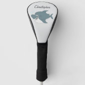 Haaienontwerp Golfheadcover (Voorkant)