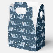 haaienpapier-gunstbox bedankdoosjes (Geopend)