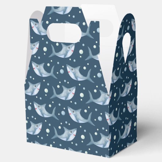 haaienpapier-gunstbox bedankdoosjes (Geopend)