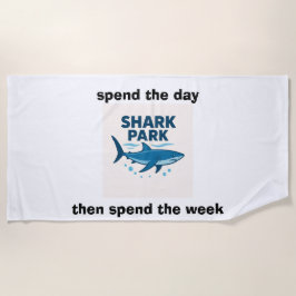 haaienpark strandhanddoek strandlaken
