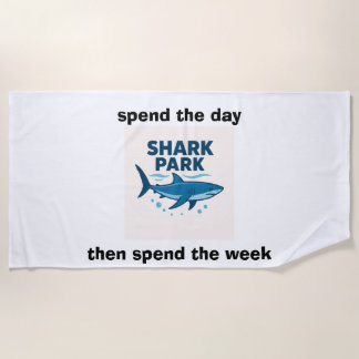 haaienpark strandhanddoek strandlaken