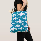 haaienpatroonontwerp tote bag (Dichtbij)
